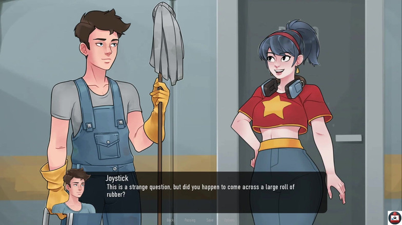 Joystick Cinema: Deep Vault 69 - (pt 03) - meisje heeft een paar kinky hobby's