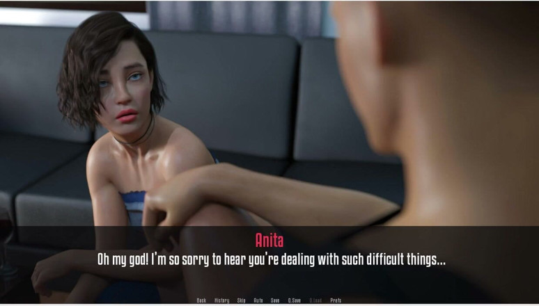 XXX Games Bunk: Anita's Internship - Gameplay - Roleplay - Petite Teen Stepsister Teases Stepbrother with...