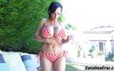 Catalina Cruz: Catalina Cruz - felicidad de bikini al aire libre