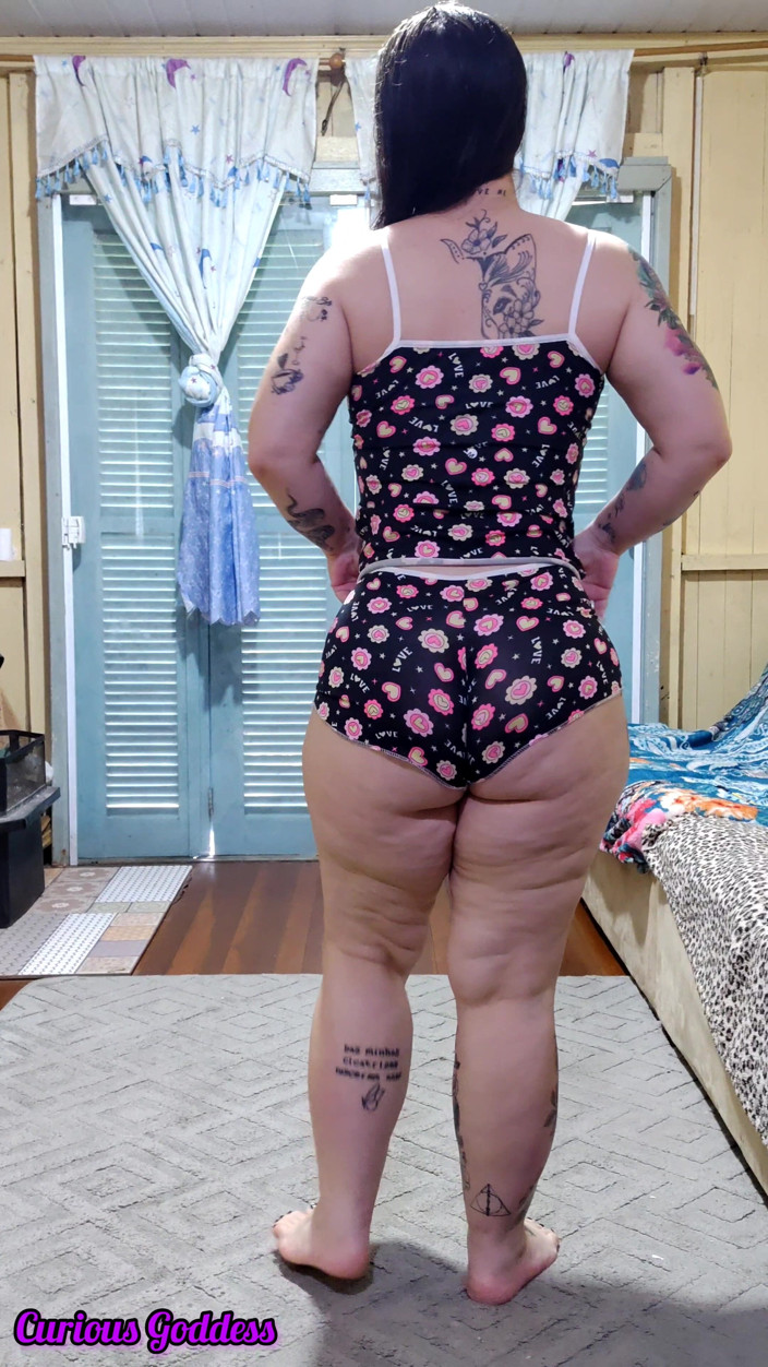 Adrian And Curious: Curious Goddess - Hot Brunette Wearing Only a Towel, Very Horny