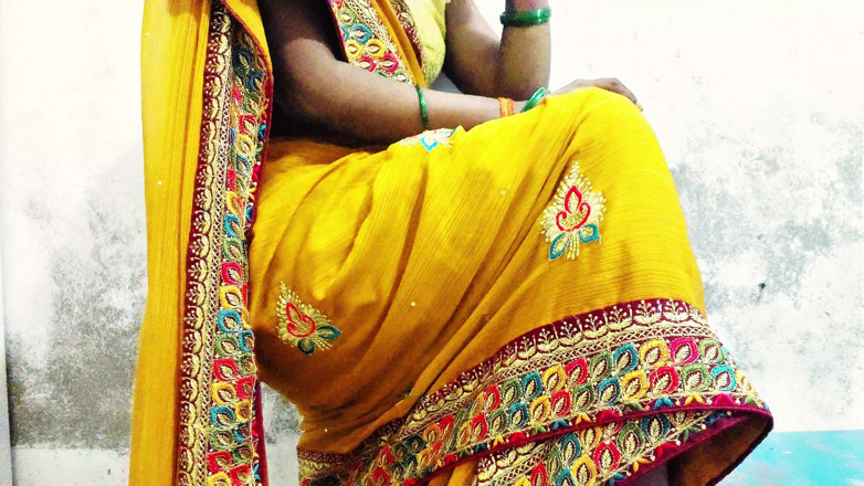 ExcitedWomen: Today I'm Ready to in a Yellow Saree with a...
