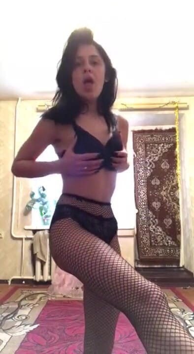 Kisska: Trying on panties