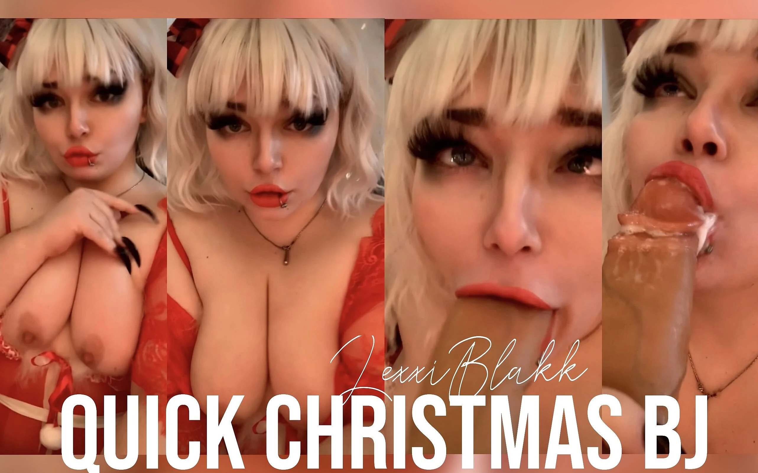 Quick Christmas BJ от Lexxi Blakk | Faphouse