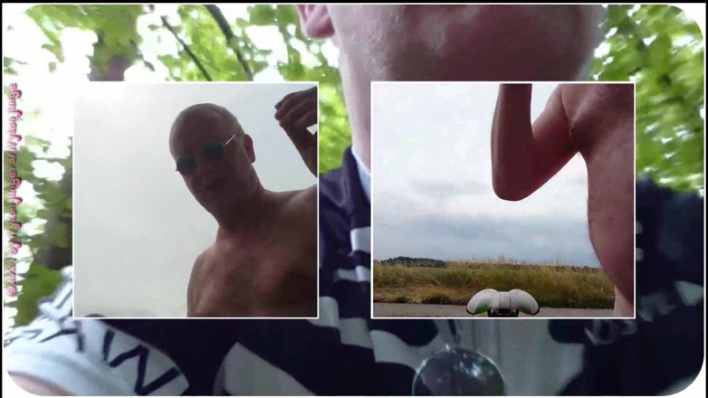 Carmen_Nylonjunge: Video collage of a bike tour without 2 ** Outdoor **
