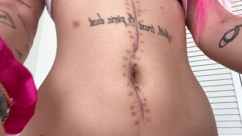 Nali Marie: Belly Button Fingering POV Scar Fetish Tummy Petite Stomach