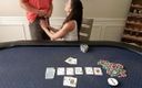 Little buff brunette: Poker Girl Goes All in and Losses More Than Her...