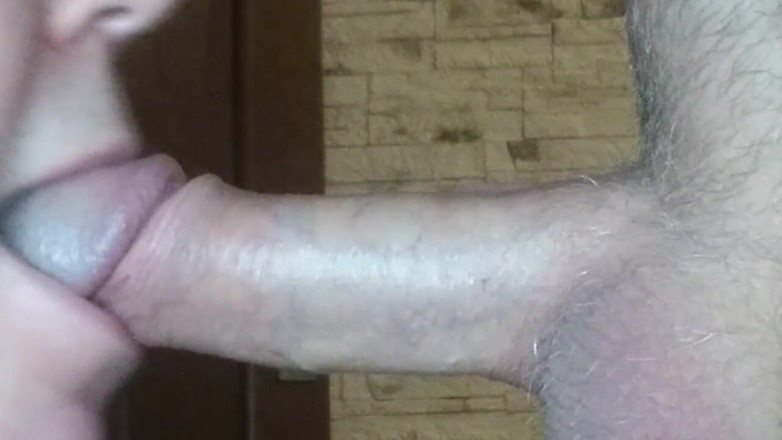 Zona901: Blowjob from a bitch close-up and a sea of sperm