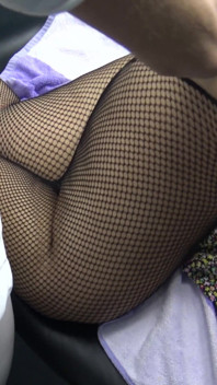 Masseur Fuck Wife's Hairy Pussy on Massage Bed