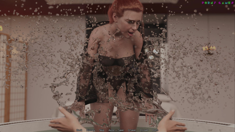 Porny Games: Gunpowder cock-tail của Bytehog Prime: Spa Day với chị kế 8