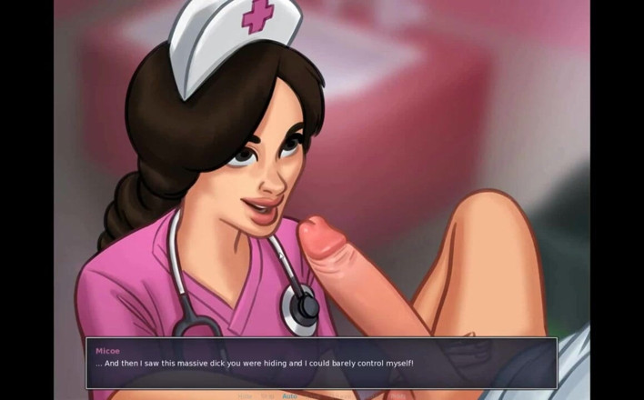 Erotic Krisso: Summertimesaga- l'infermiera mi fa un bel pompino