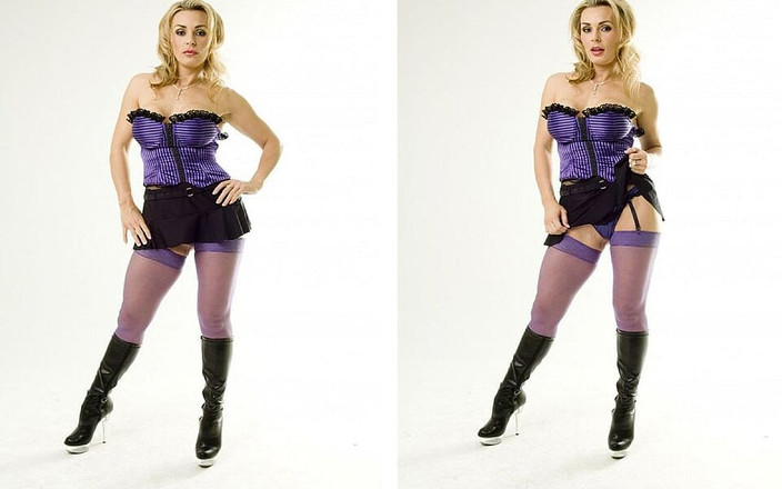 Girls masturbation: Tanya Tate's first porn a big slut MILF with sexy...