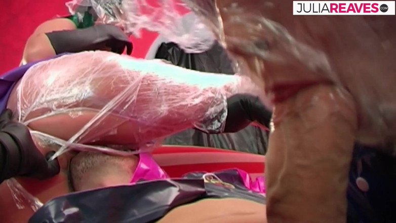 BizarreXXX: Special fetish, fucking wrapped in plastic