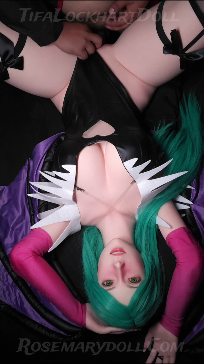 Tifa Lockhart doll: Aerith x Morrigan Darkstaklers, cosplay
