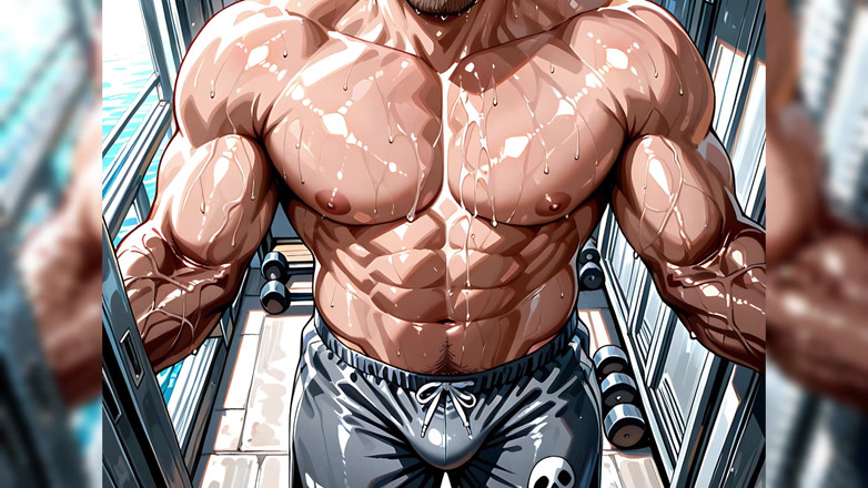 Erotic Man: Ai Men with Huge Muscles