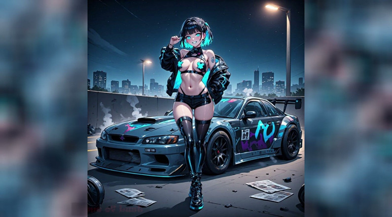 Game of Lust 3D: Gol Anime Hot Cars and Hot Girls