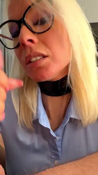 Cum on My Leather Pants Countdown POV