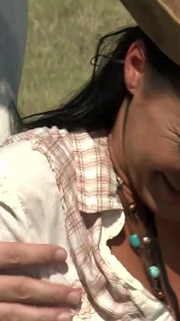 Farm Girl Takes a Dick up the Butt!