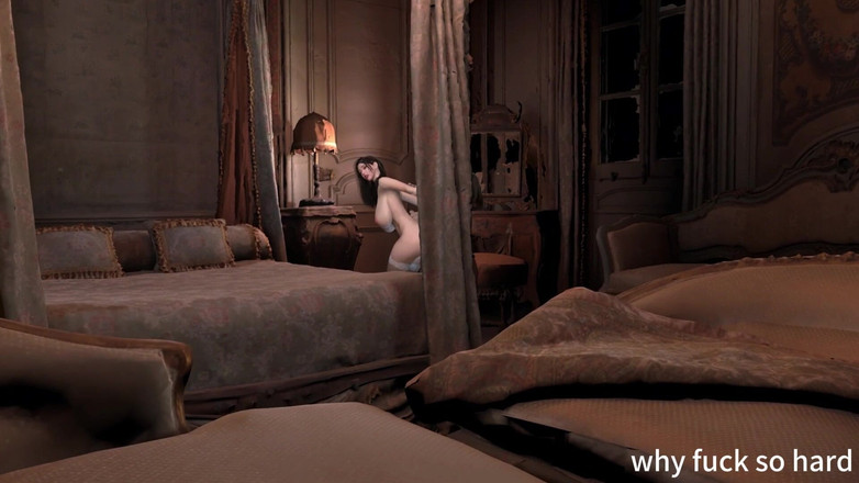 Why fuck so hard: 3d mireasă matură asiatică super fierbinte care poartă o rochie...