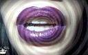 Goddess Misha Goldy: My purple magic lips making you crazy