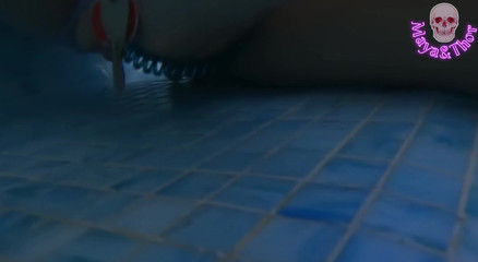 Mayay Thor X: Awek sebenar di spa memberikan handjob gila di bawah air...