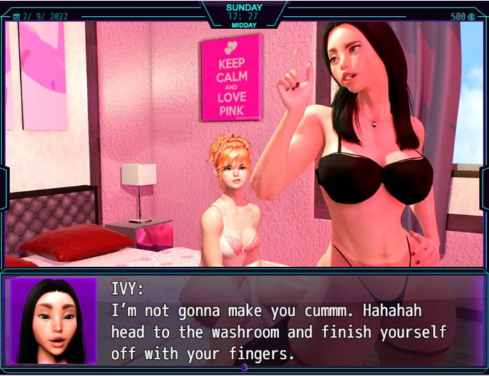 XXX Games Bunk: My New Life Revamp - Gameplay - Roleplay - Sarah - Lesbian &amp; Doing Blowjob...