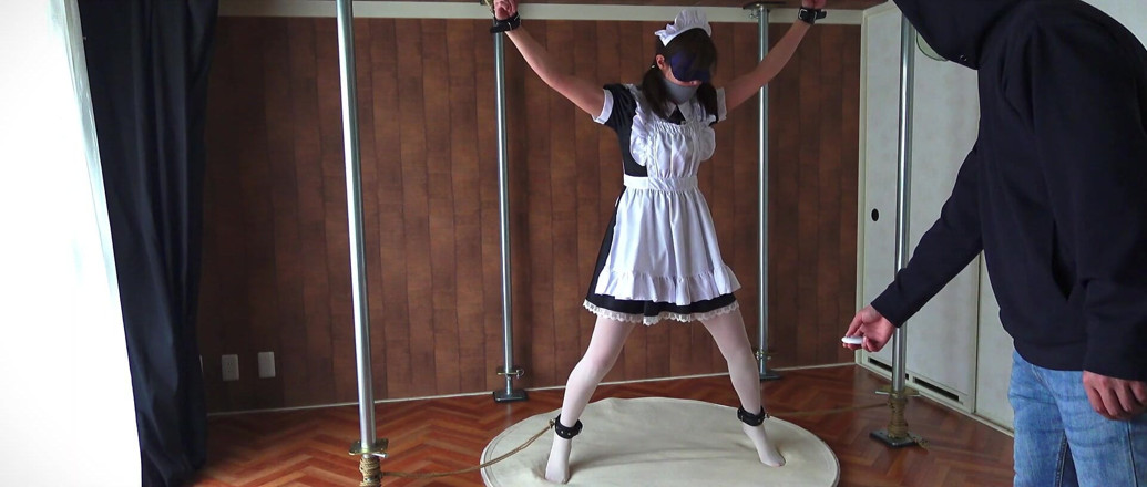 ushirosugatanomiki: A Restrained Maid Writhing in Pleasure From a Remote-controlled Vibrator