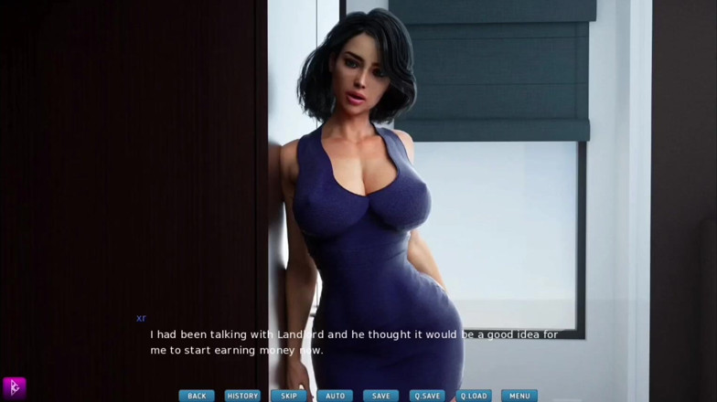 Xr Gamer: सेक्सी महिला पहली बार अपने क्रश को चूमती है - गेमप्ले