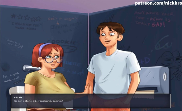 Cartoon Universal: Summertime saga part 109 (Turkish sub)