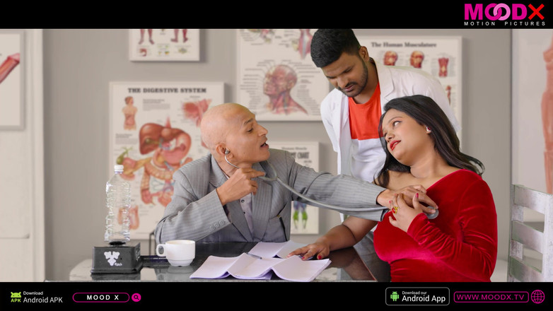 Mood X VIP: Chica india con guapo médico disfrutando de sexo duro hardcore