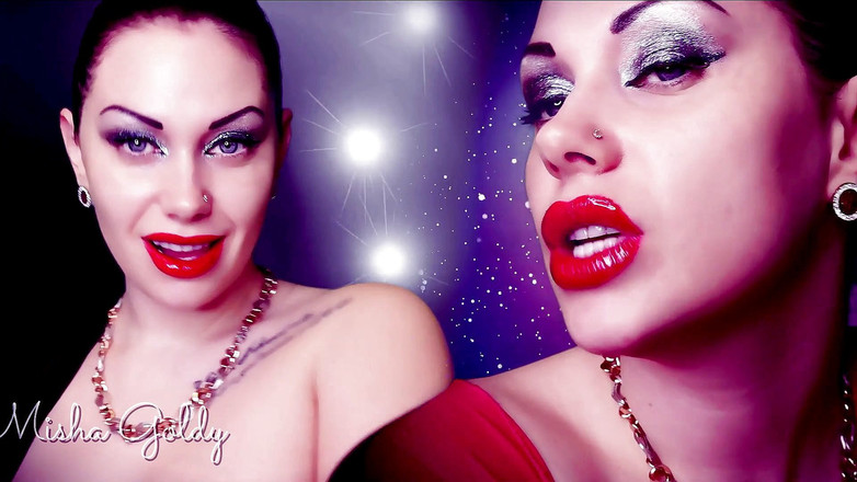 Goddess Misha Goldy: मेरे मग्न लाल होंठ मेरे बॉयफ्रेंड के लंड पर अच्छा महसूस करते हैं! व्यभिचारी पति और अपमान!