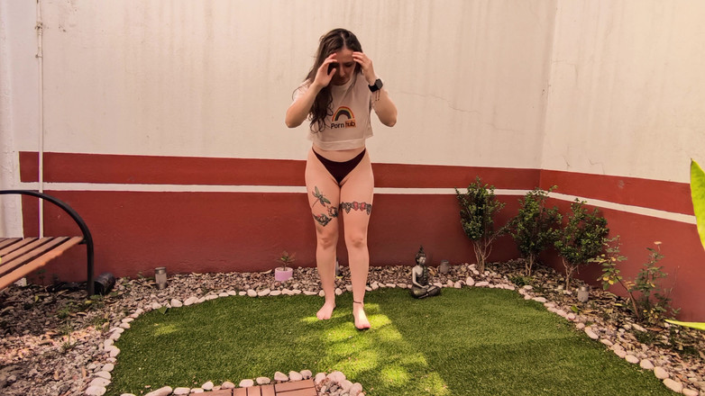 Candy Camille: Łaskotanie w moim ogrodzie