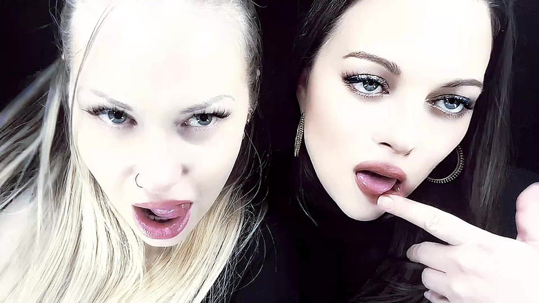 Goddess Misha Goldy: 大嘴唇狠狠地统治你的鸡巴