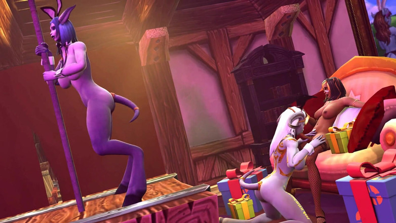 Velvixian3Futanari: День народження Легерта (футанарі секс)