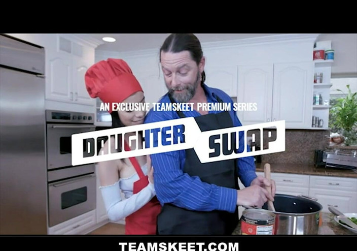Team Skeet: Tiny teeny babe loves the taste of my cock