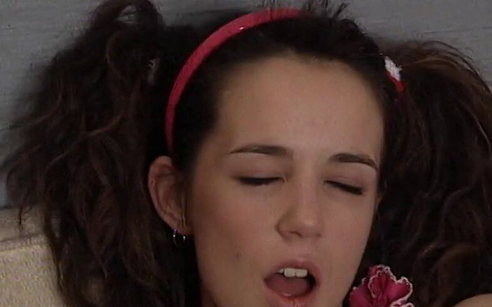 Magmafilm: Cute Teen with Wild Hair Is Being Trained