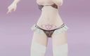 Smixix: Hatsune Miku Dancing Renai Circulation MMD 3D - White Hair Color Edit...