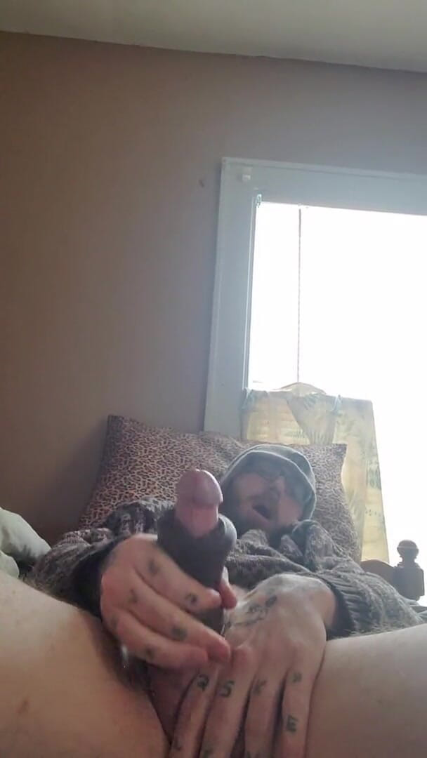 Jonny Sunshine: White Boy Cumming Hard After 2 Days of No Release