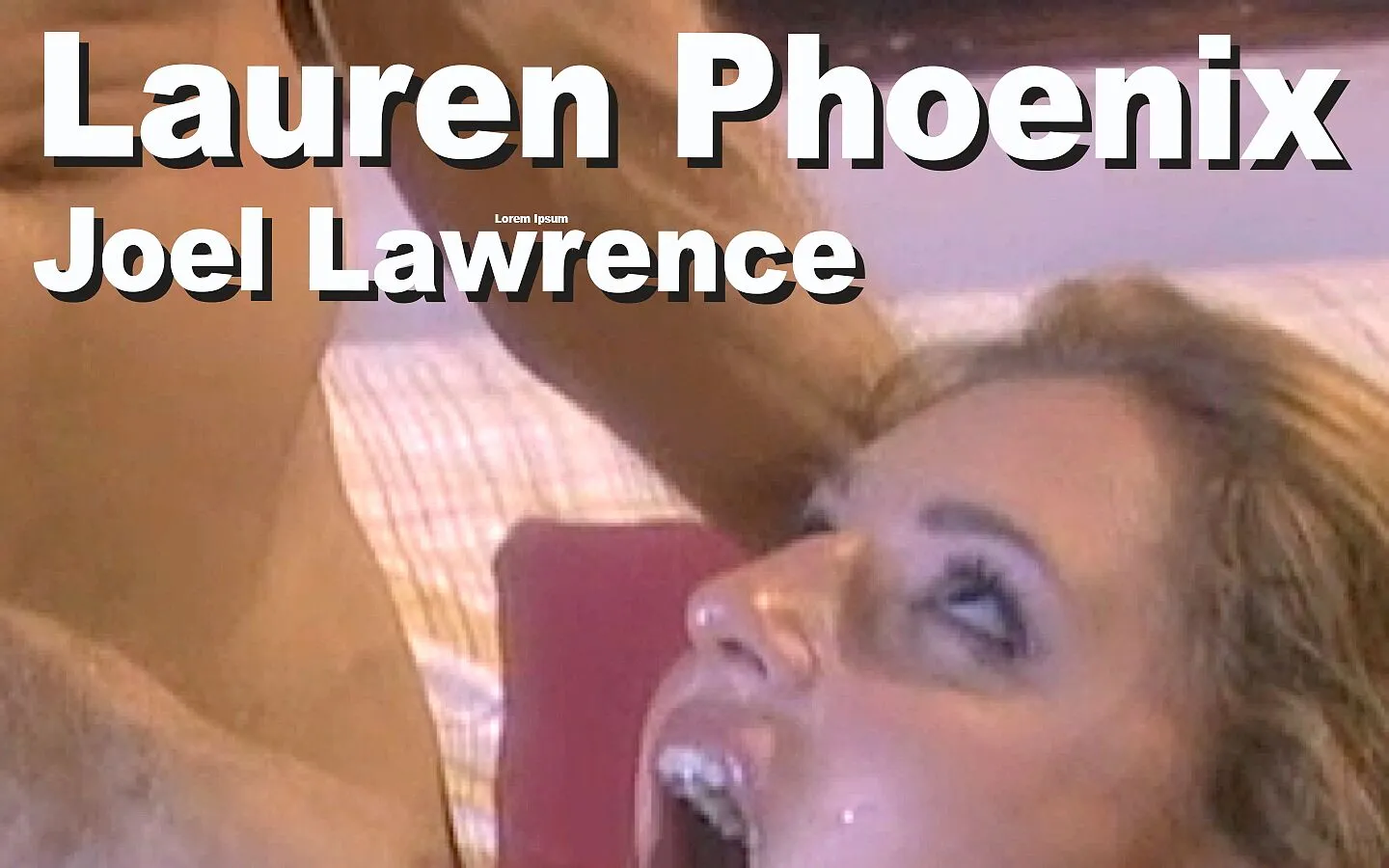 Lauren Phoenix & Joel Lawrence Suck Anal A2M Facial Gmsc2105 de Edge  Interactive Publishing | Faphouse