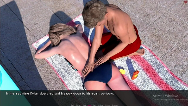 Kitty Gamer: AWAM # 6 - Dylan se sprchoval, zatímco Sopia se sprchovala ... Sophia viděla...