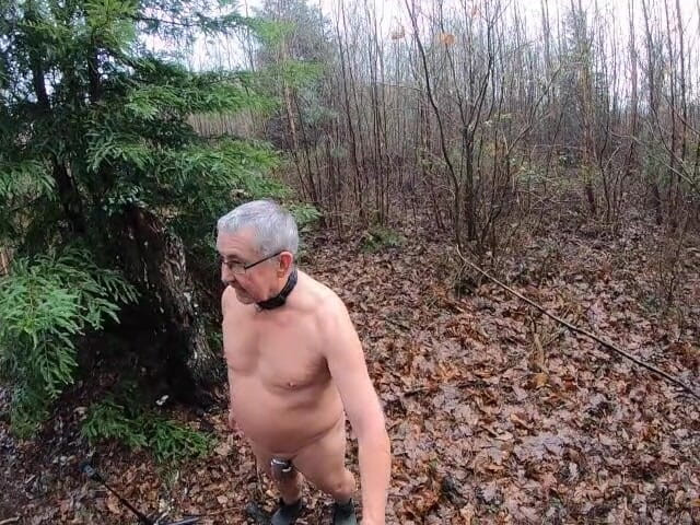 Andy: Dildo in the Wood