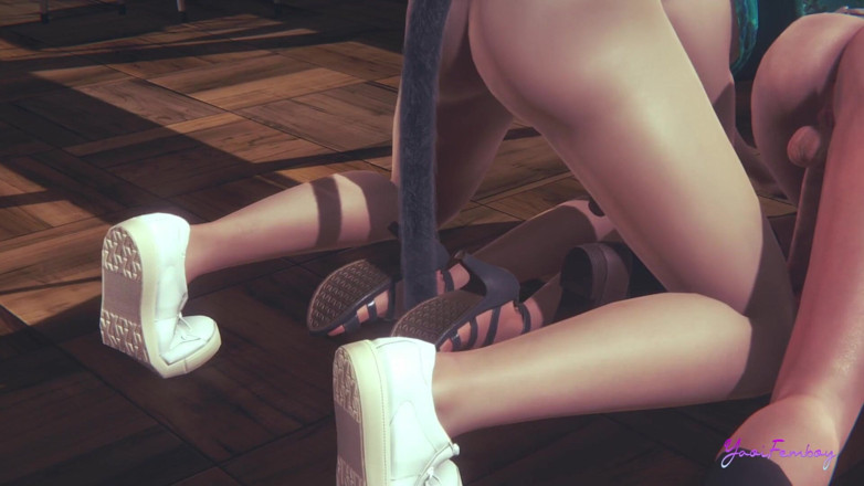 Yaoitube: Yaoi Femboy - 대물 자지에게 따먹히는 히데츠미와 블루