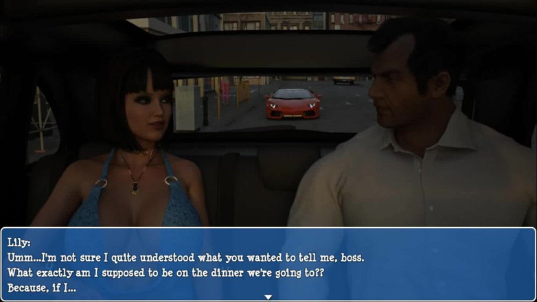 Dirty GamesXxX: Lily of the valley: housewife going on a business dinner
