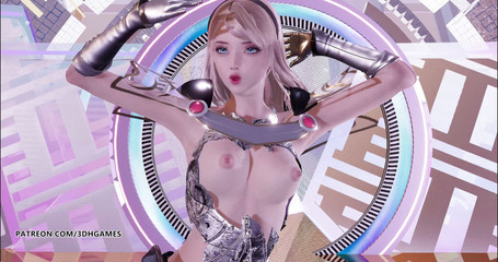 3D-Hentai Games: CLC - Devil Lux seksowny striptiz ligi legendy gorący taniec