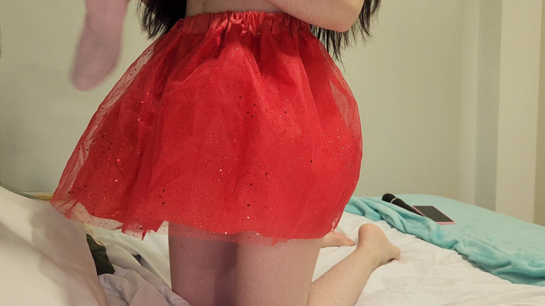Jopy sex: His Stepdaughter Arrives in a Skirt and Without Underwear to...