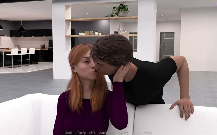 Adultgameplayvideos: Żona mojego przyrodniego brata # 18 Jennifer i ja przypadkowo pocałowałem usta