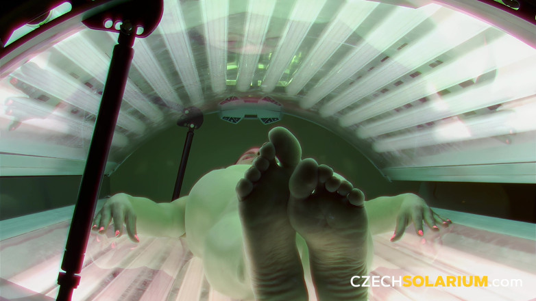 Czech Solarium: Czech Solarium 76: Lovely Pussy on Full Display