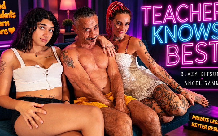 Mugur's world VR: Teacher Knows Best: Blazy Kitsune & Angel Sammi