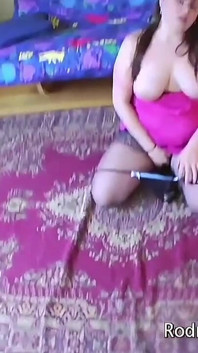 Vintage BBW Threesome and Cum Swap