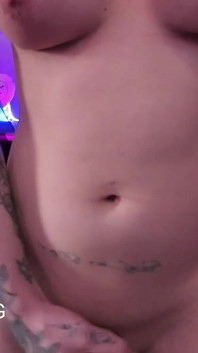 Trans Eats Herself Cum