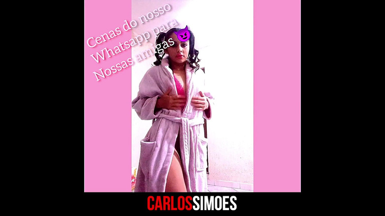 Carlos-Simoes: Morena joven y traviesa con un amigo